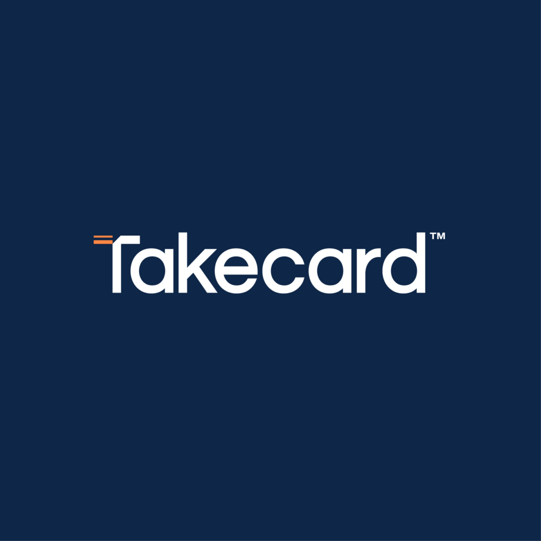 TAKECARD LOGO_WITH BLUE BG